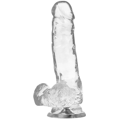 Dildo Realista Transparente 18,5cm  D-224101